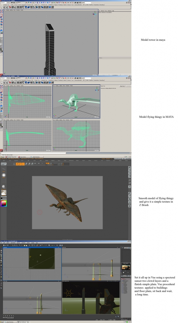 Creation of Sky view: Step 1